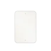 12" x 18" Blank Aluminum Signs - Rounded Corners - .02" Thickness