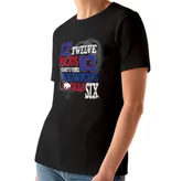 "12 + 83 Always = 6" Ladies T-Shirt (multiple color options)