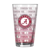 Alabama 16oz Chant Fade Pint Glass