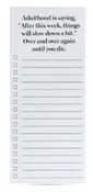 Adulthood List Pad