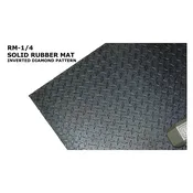 1/4″ Solid Rubber Mats