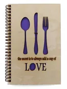 Journal - Recipe (Wooden)
