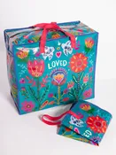 Loved Folk Floral Reusable Tote Bag