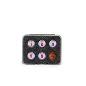 Basketball Coaching Magnets - Numbered Set of 6