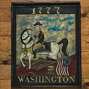 1777 Washington Tavern Sign