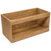 Teak Hardcover Book Rack
