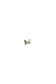 14K Gold Serpent Stud
