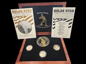 RARE!! 1993 Nolan Ryan Tribute Collection 19/324 .999 Silver C024