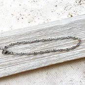 Anklet crystal gold silver