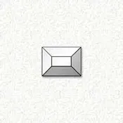 1-1/2x2'' Rectangle Bevel