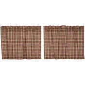 Crosswoods Tier Curtains (Choose Size)