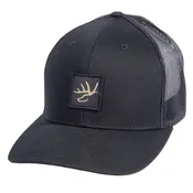 Black On Black Patch Snapback