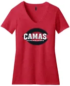 Camas Ladies V-Neck Tee