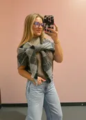Triangle Argyle Scarf