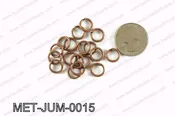 10MM Copper open Jump ring MET-JUM-0015
