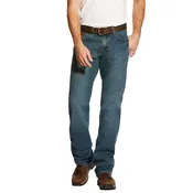 Ariat Men's Rebar M4 Relaxed DuraStretch Low Rise Boot Cut Jeans