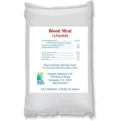 Blood Meal Nitrogen Fertilizer Powder 13.6-0-0, 50 lb.
