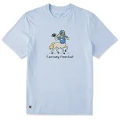 Men's Fantasy Football Centaur Throw Short Sleeve Crusher Tee