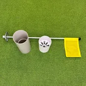 6" Putting Green Cup Set