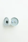 Crystal Powder Boxed Earring