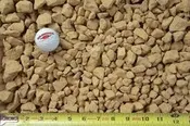 3/4" Clear Washed Lime Rock