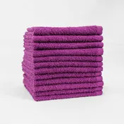 12×12 Plum Washcloths – 1 lb/dz