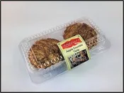 2pk Individual Apple Crumble Tarts