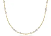 15" Choker Beaded - Hope Unwritten Pearl 3mm