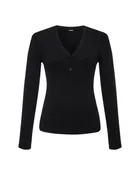 Baby Thermal V Neck Henley