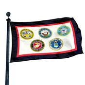 United States Armed Forces 5 Branches Flag (8 ft. x 12 ft.)