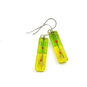 Amidst Poppies Bar Earrings