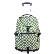 Lunar Multi-Purpose Laptop Rolling Backpack (19.5 Inch) in Matcha Checkers