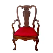 Antique Georgian Style Mahogany Child’s Armchair - Late 19th Century