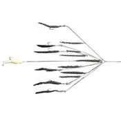 9er's Lures 6 Arm 7" Eel Umbrella Rigs