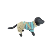 BLUE-Tan Corduroy Dog Outfit