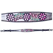 Bar H Equine American Leather Horse Saddle Tack Breast Collar Headstall Wither Strap Set