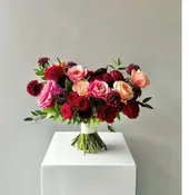 Gem Tone Bridal flower Bouquet