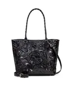 Adeline Tote - Burnished Cutout Tooled