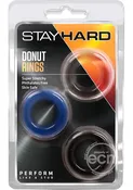 BL STAY HARD DONUT RINGS 3PK