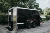 16′ Air-Tow Black Enclosed Trailer