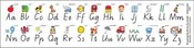 Alphabet Chart Desk Sticker