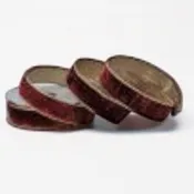1.5"  Premium Velvet with Gold/Burgundy