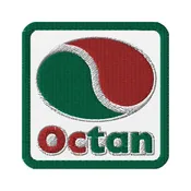 Embroidered Octan Patches — Bricks ROC