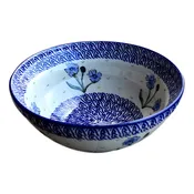 Blue Dahlia - Medium Serving Bowl