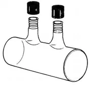 Type 34 UV Quartz Cylindrical Polarimeter Cuvettes with Closed Screw Caps
