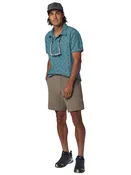 Marmot AirExchange UPF 40 Short-Sleeve Shirt – Seafloor Camping Trip