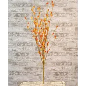 21" Wispy Orange Buds Flower Bush