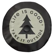 Minimal Spruce Tree Rearview Camera Tire Cover