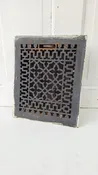 10 x 12 Decorative Cast Iron Vent Grate Cover, Working Vent Cover with Dampers