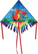42 In. Fringe Delta - Red